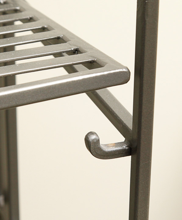 Pair of Metal Bookcases