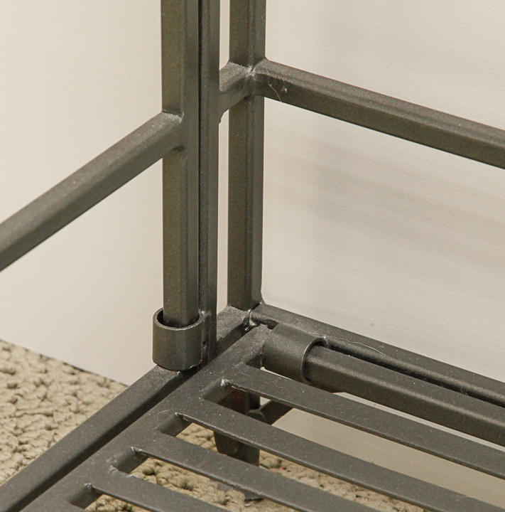 Pair of Metal Bookcases