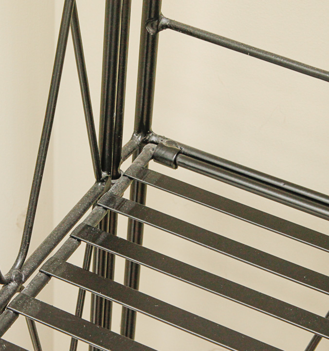 Pair of Metal Bookcases