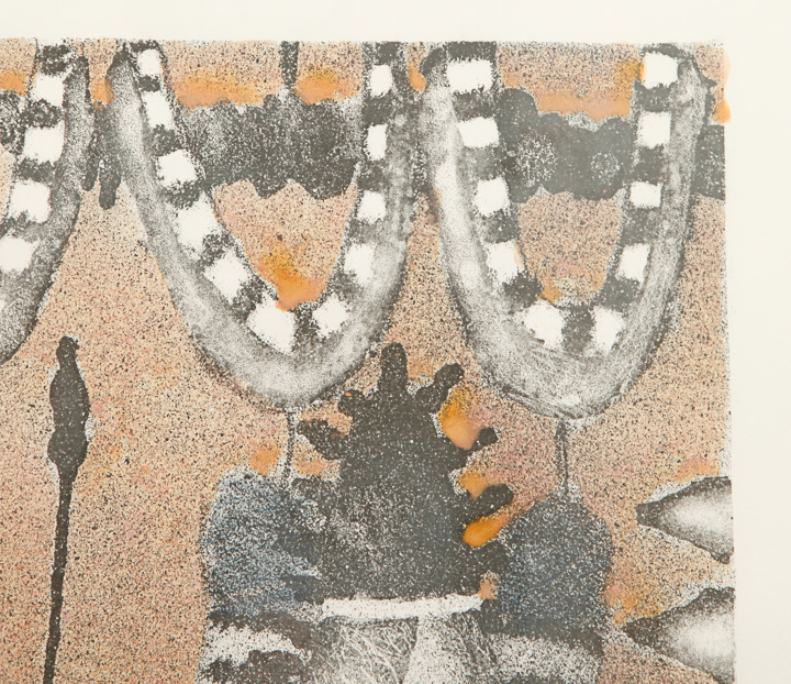 Jack Portland Mixed Media Monoprint