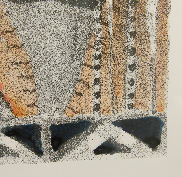 Jack Portland Mixed Media Monoprint