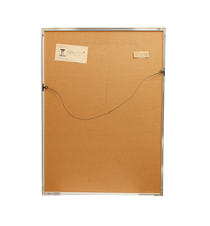 Jack Portland Mixed Media Monoprint