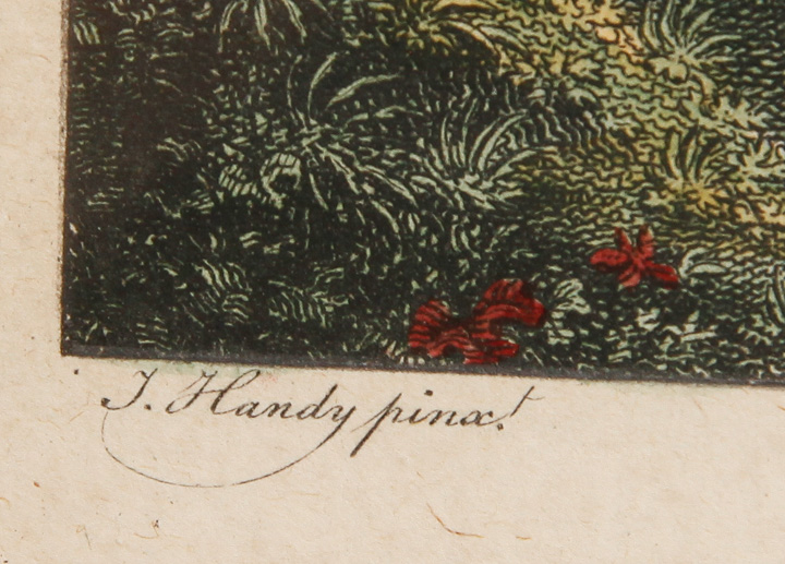 Pair of Hand-Colored Engravings