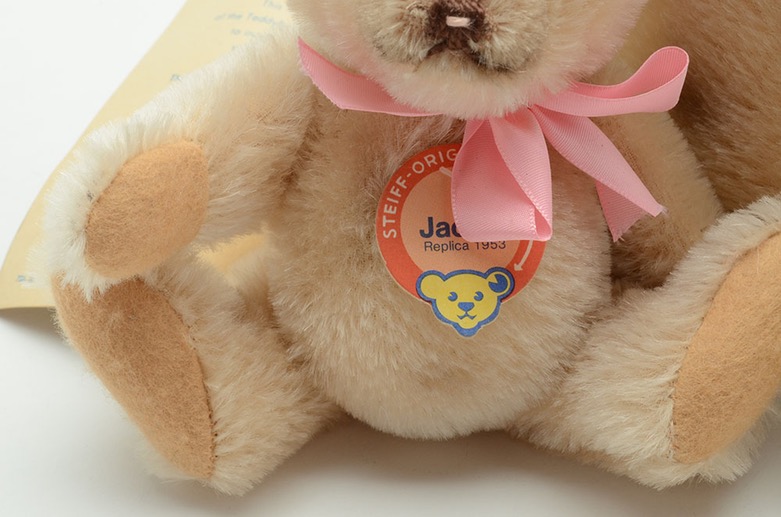 Steiff Jackie Replica 1953 Bear in Two Sizes
