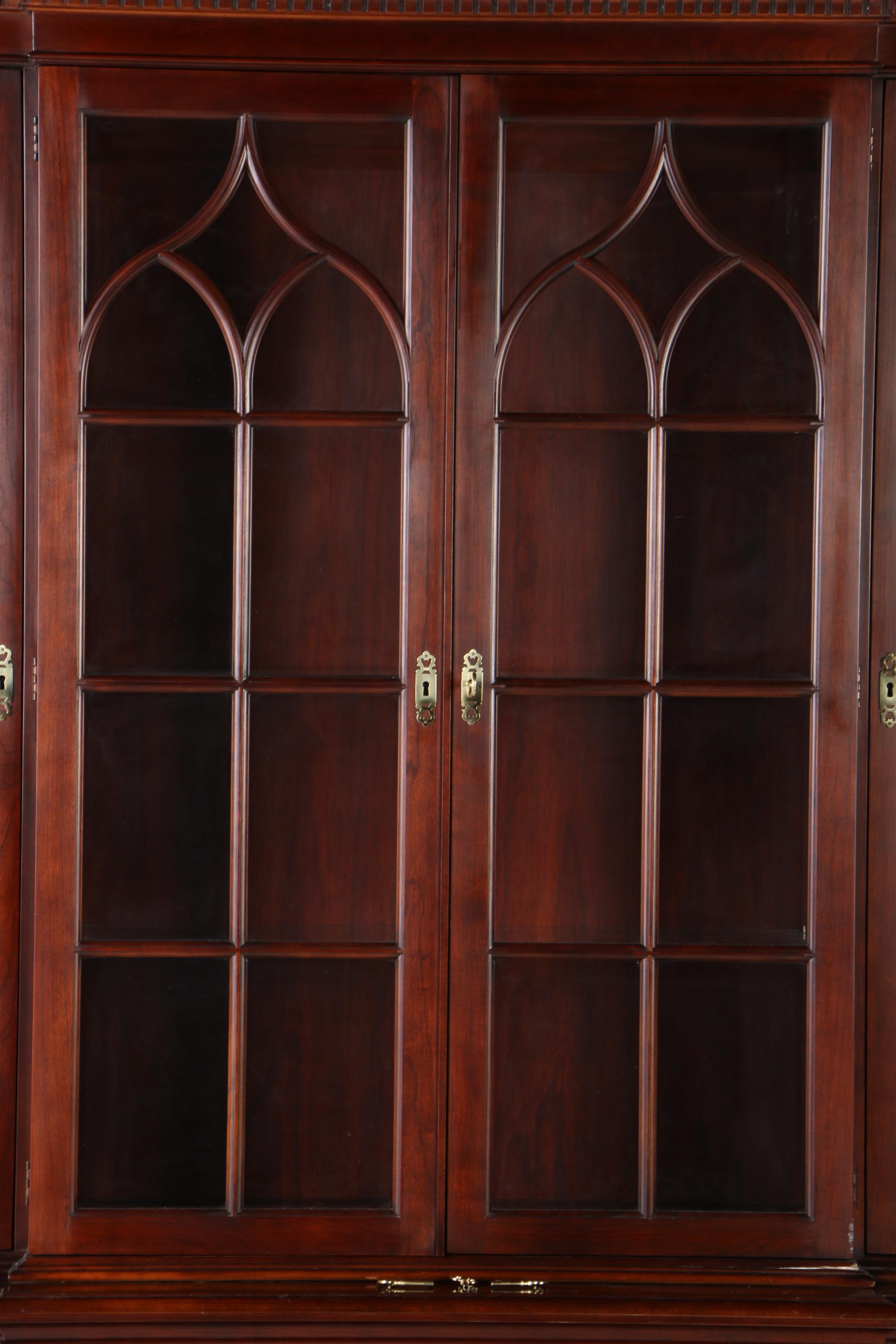 Statton Solid Cherry Lighted China Cabinet