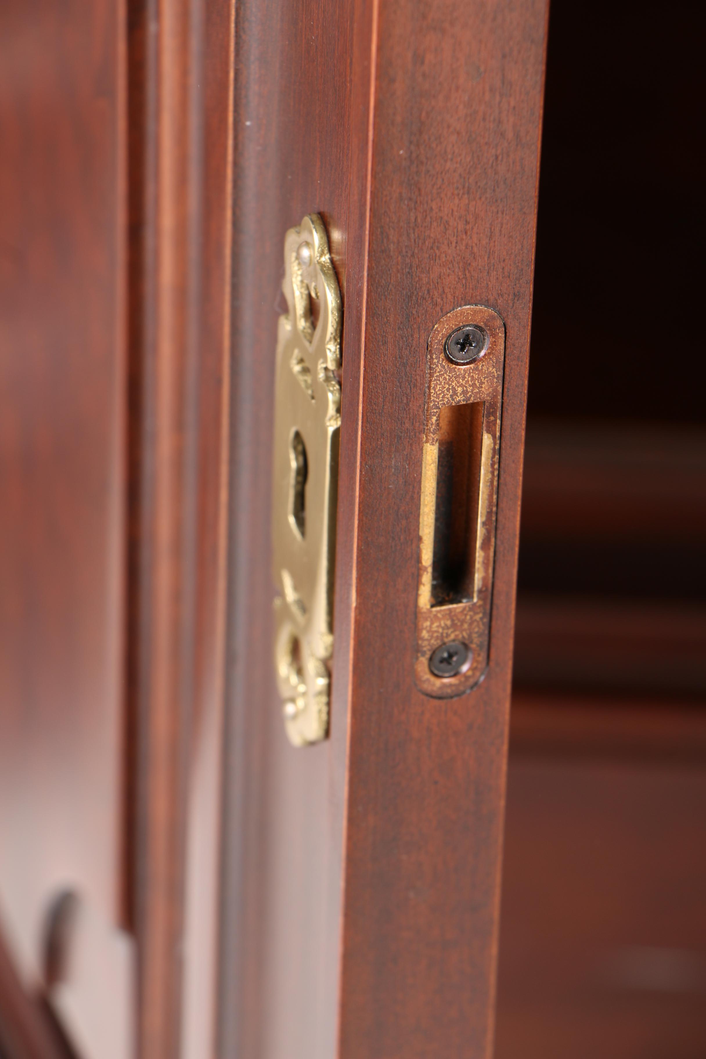 Statton Solid Cherry Lighted China Cabinet