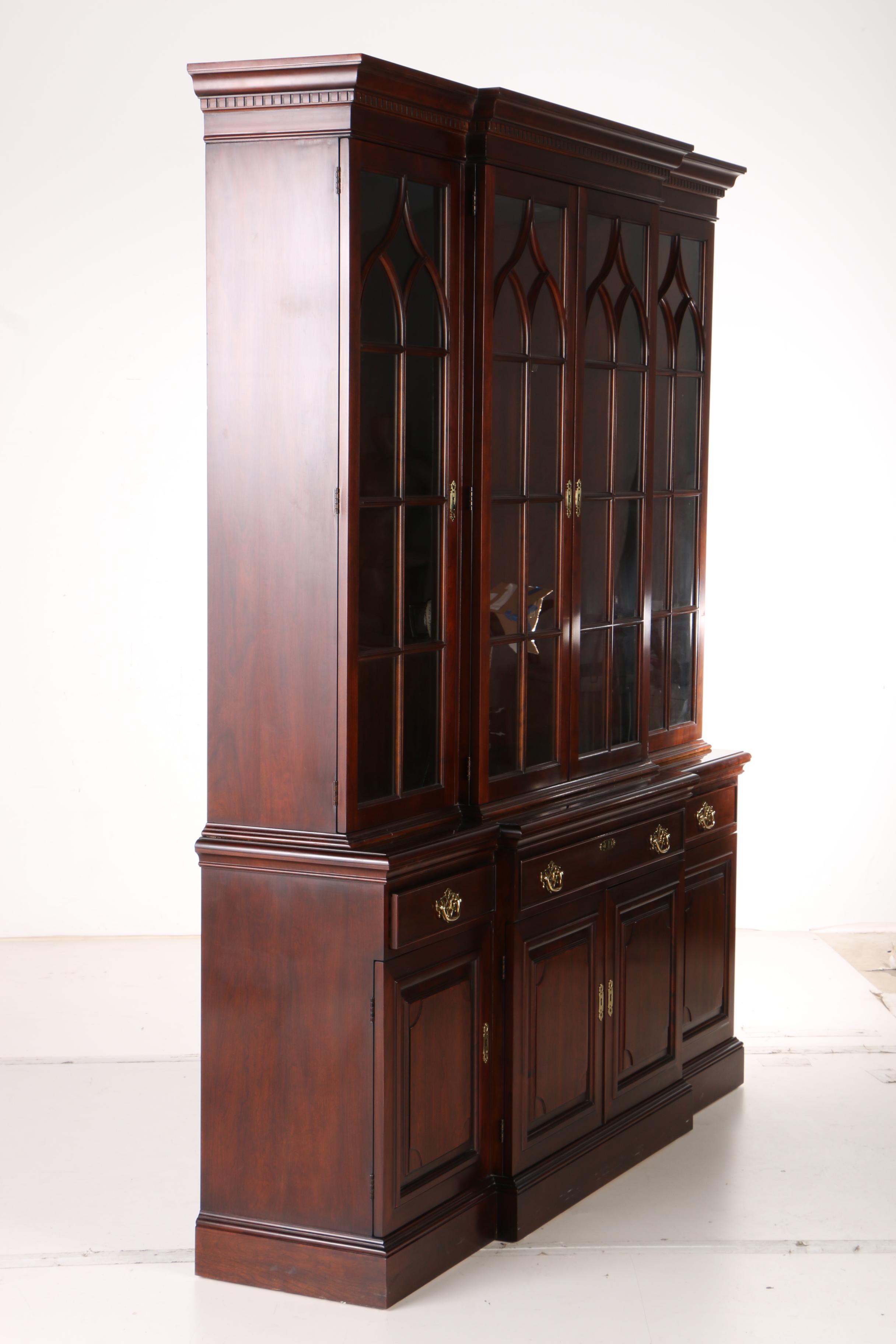 Statton Solid Cherry Lighted China Cabinet