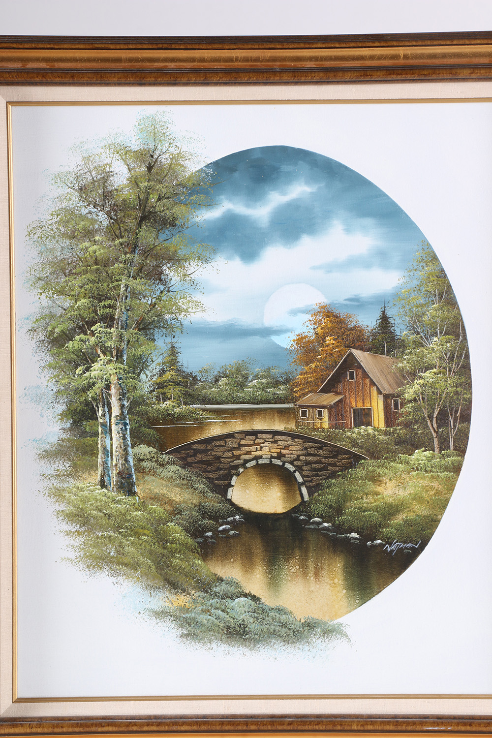 Nathan Oil Painting on Canvas Rural Landscape