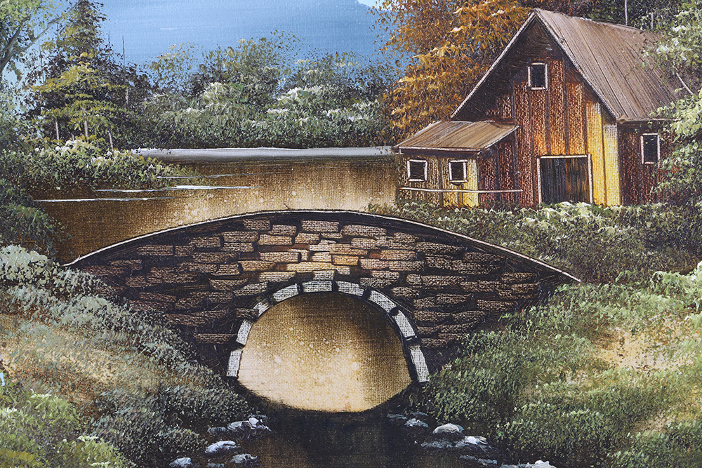 Nathan Oil Painting on Canvas Rural Landscape