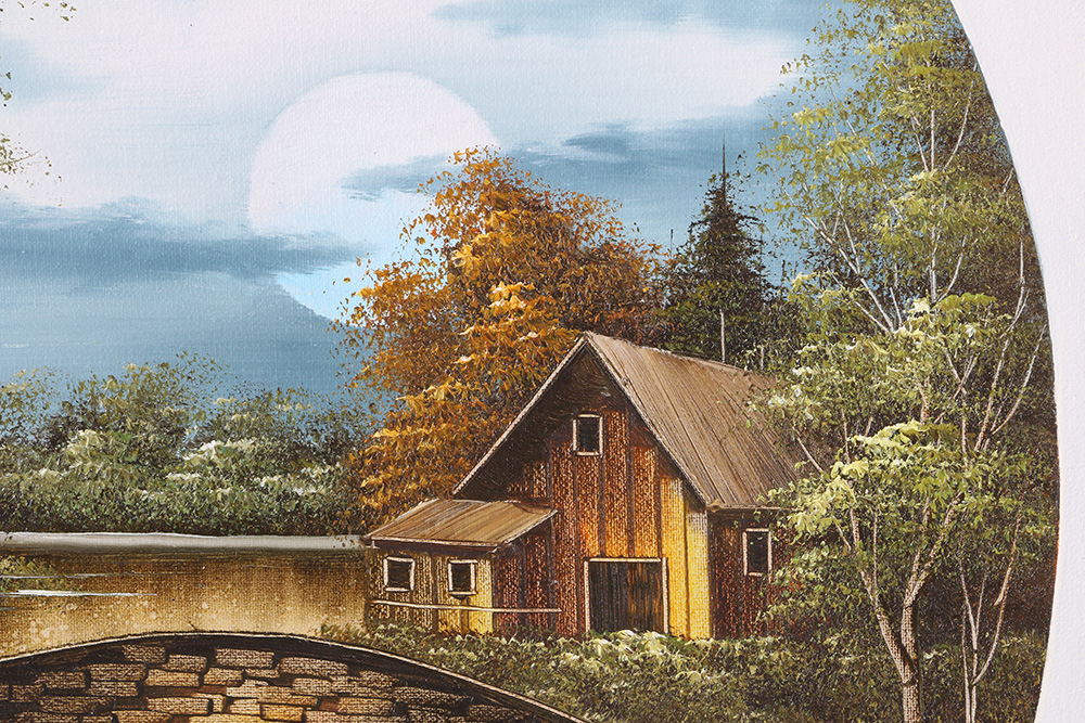 Nathan Oil Painting on Canvas Rural Landscape