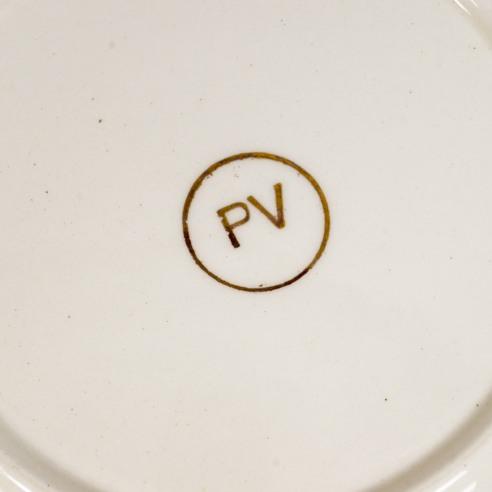 Set of Six Musical Plates