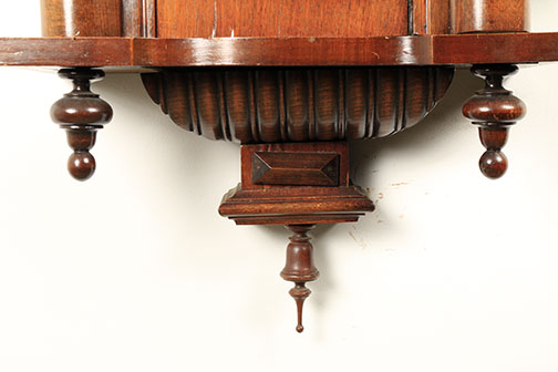 Antique Junghans Horse Finial Wall Clock