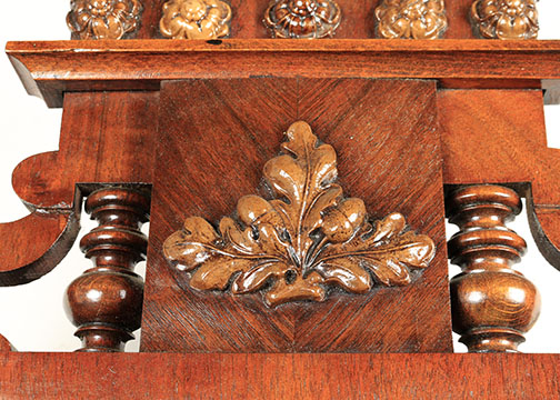 Antique Junghans Horse Finial Wall Clock