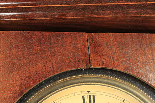 Antique Junghans Horse Finial Wall Clock