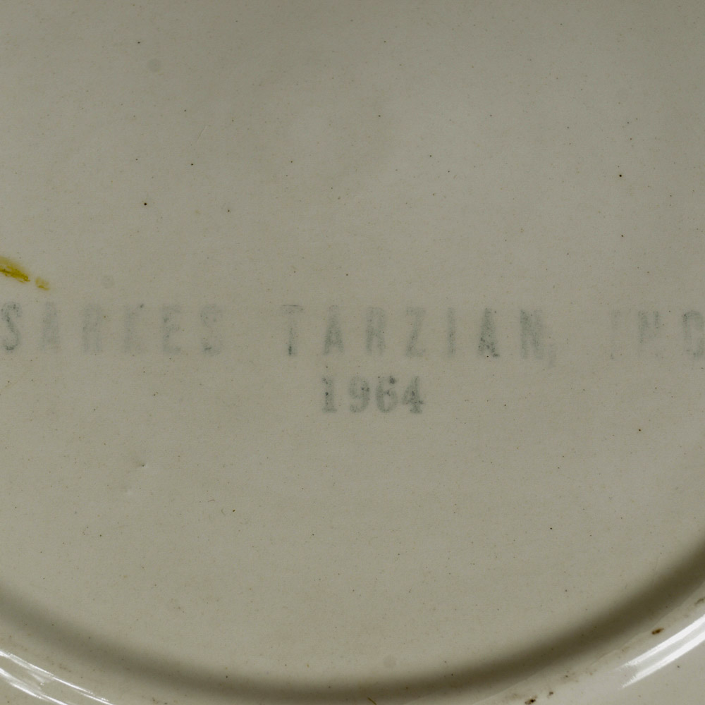 Collection of Vintage Sarkes Tarzian Dated Commemorative Plates