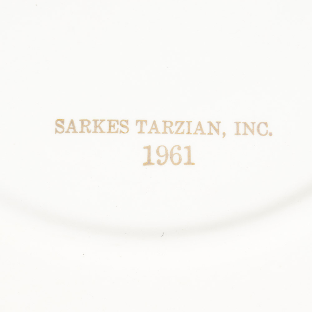 Collection of Vintage Sarkes Tarzian Dated Commemorative Plates