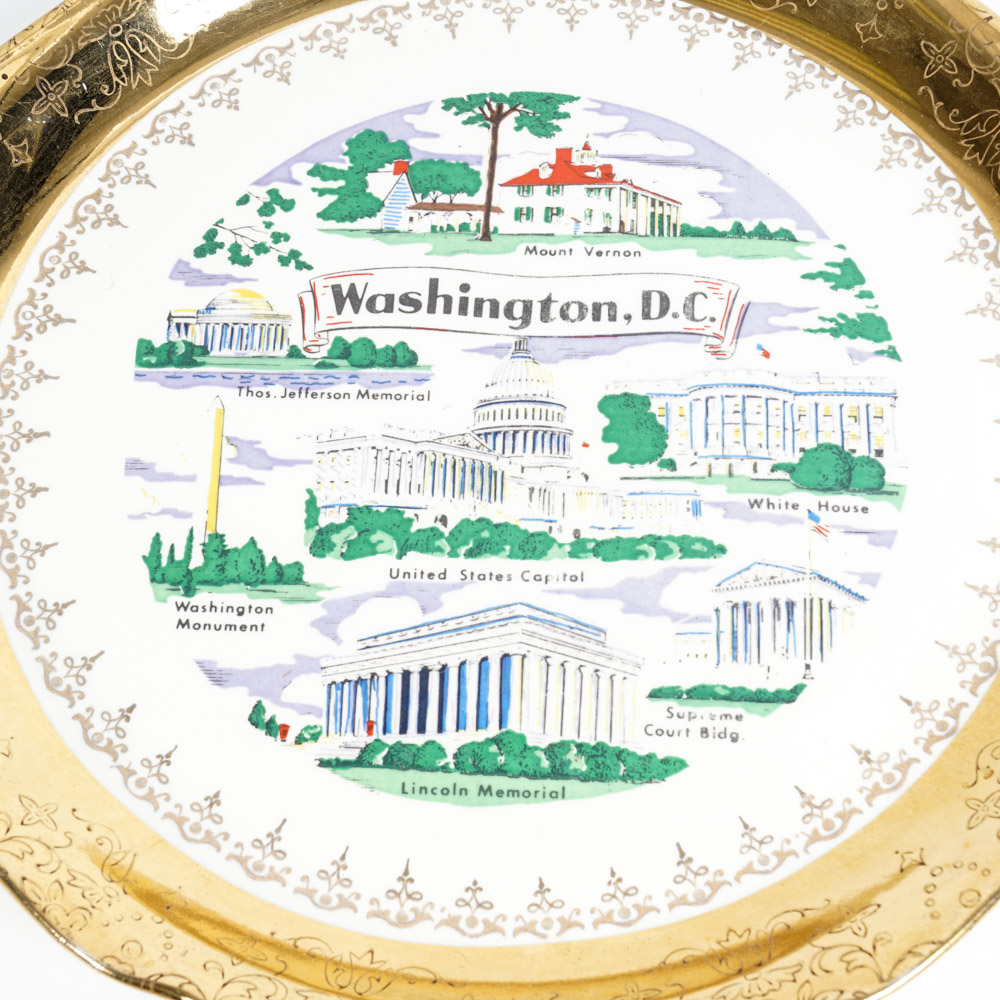 Collection of Vintage Sarkes Tarzian Dated Commemorative Plates