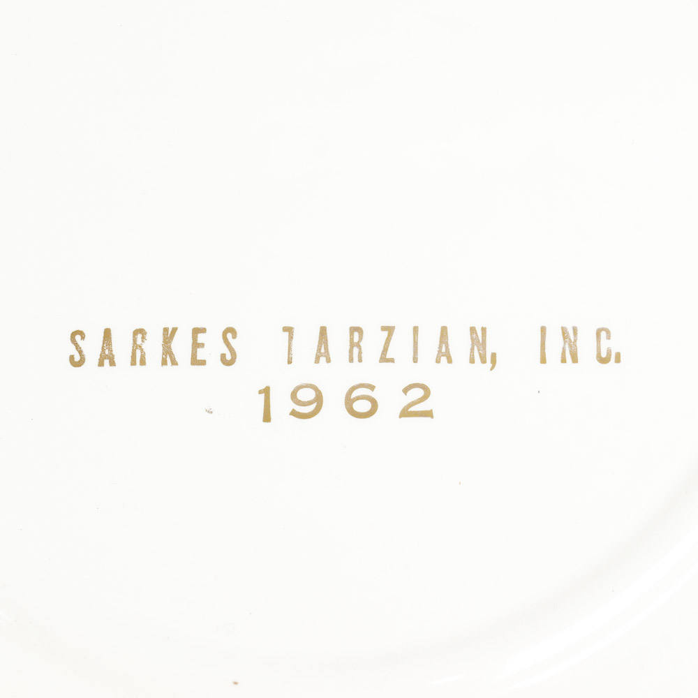 Collection of Vintage Sarkes Tarzian Dated Commemorative Plates