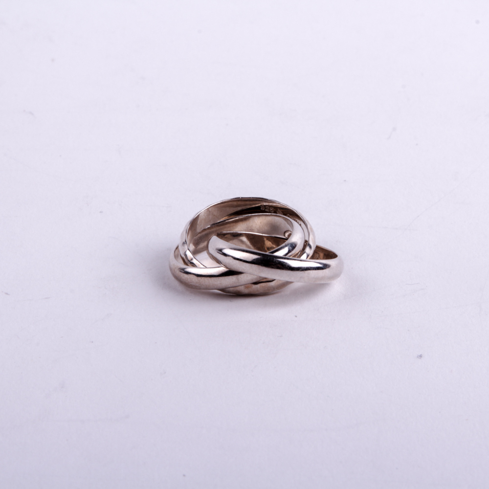 Three Silpada Sterling Silver Rings