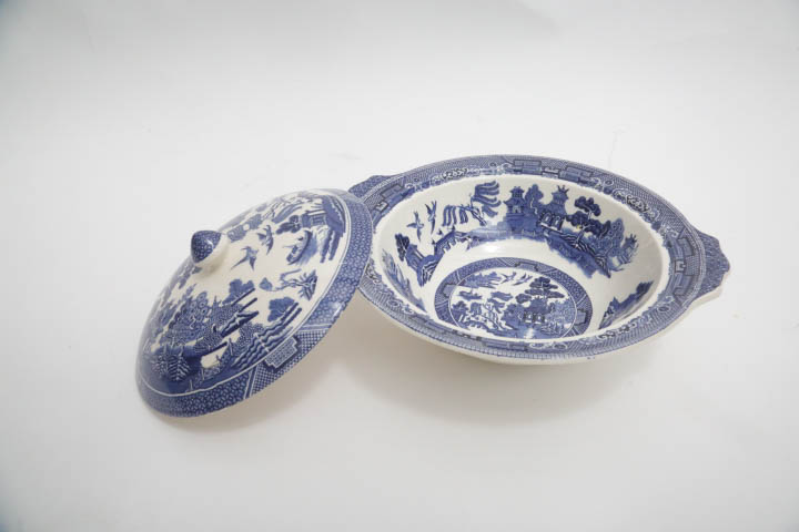 Burleigh Ware "Willow" Ceramic Tableware