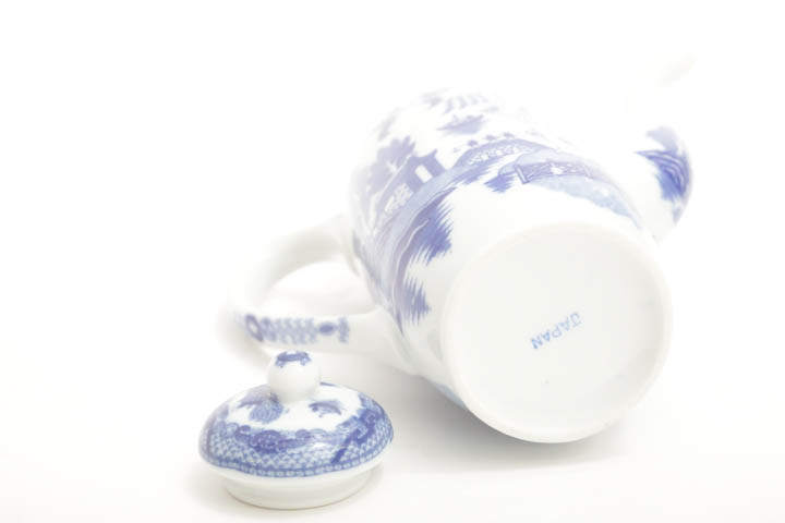 Japanese Children's "Blue Willow" Coffee or Tea Set