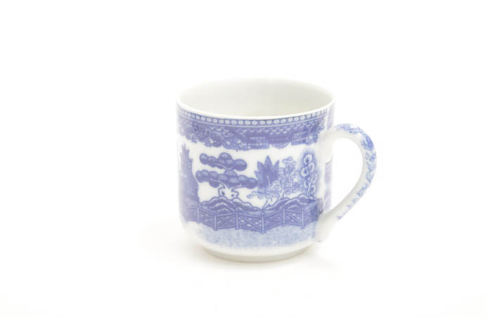 Japanese Children's "Blue Willow" Coffee or Tea Set