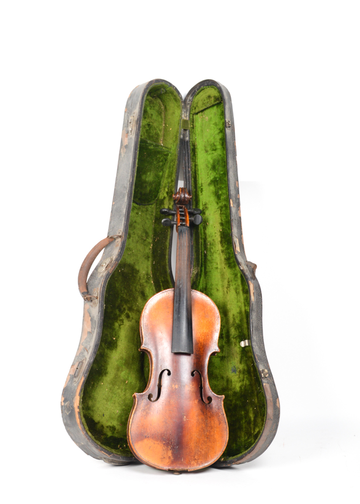 Vintage Francesco Ruggeri Copy Full Size Violin and Case