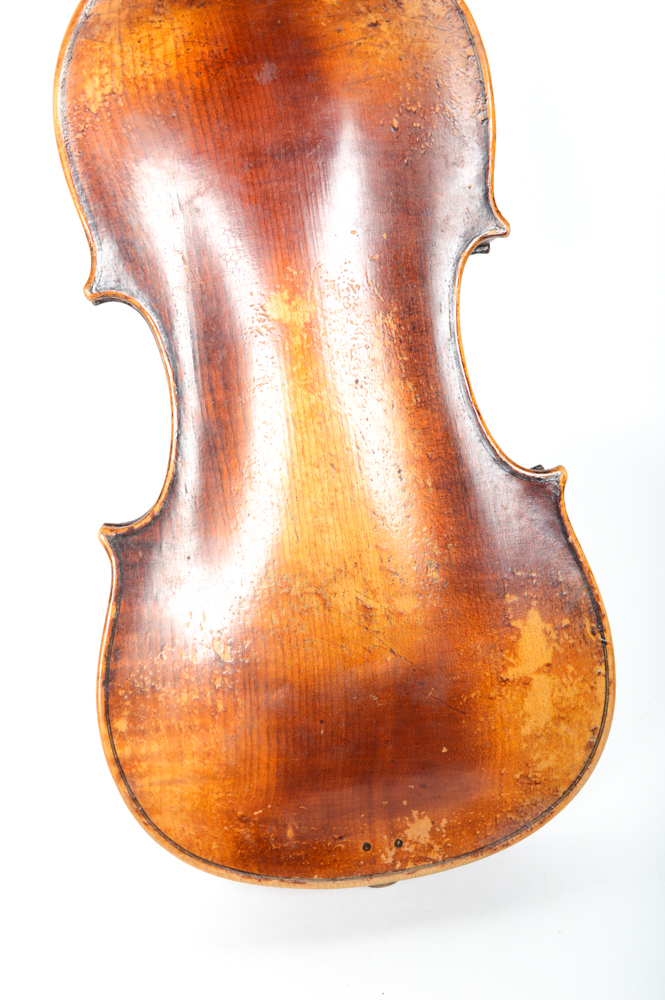 Vintage Francesco Ruggeri Copy Full Size Violin and Case EBTH