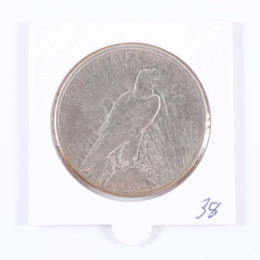 1922-S Peace Dollar