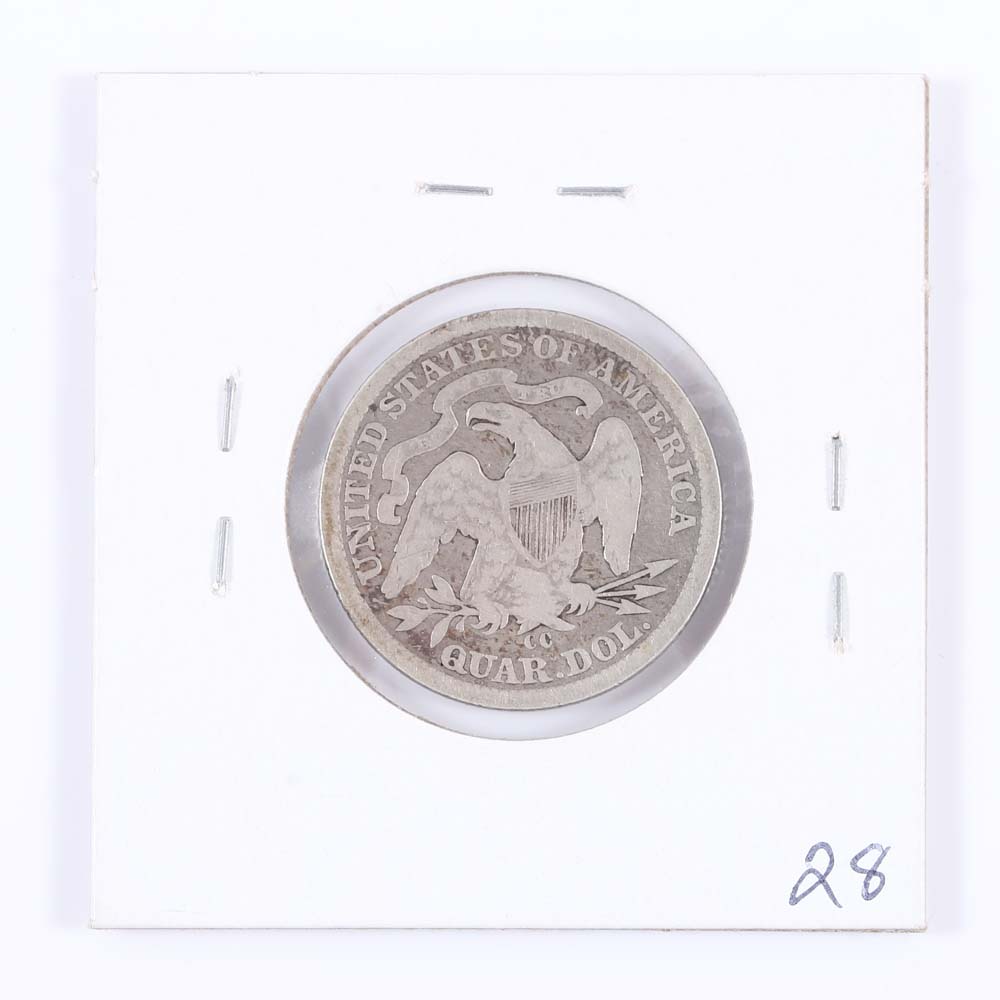 1877-CC Key Date Seated Liberty Dime