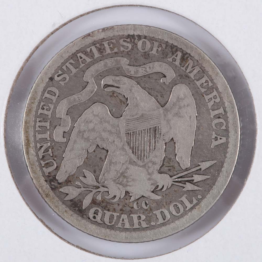 1877-CC Key Date Seated Liberty Dime