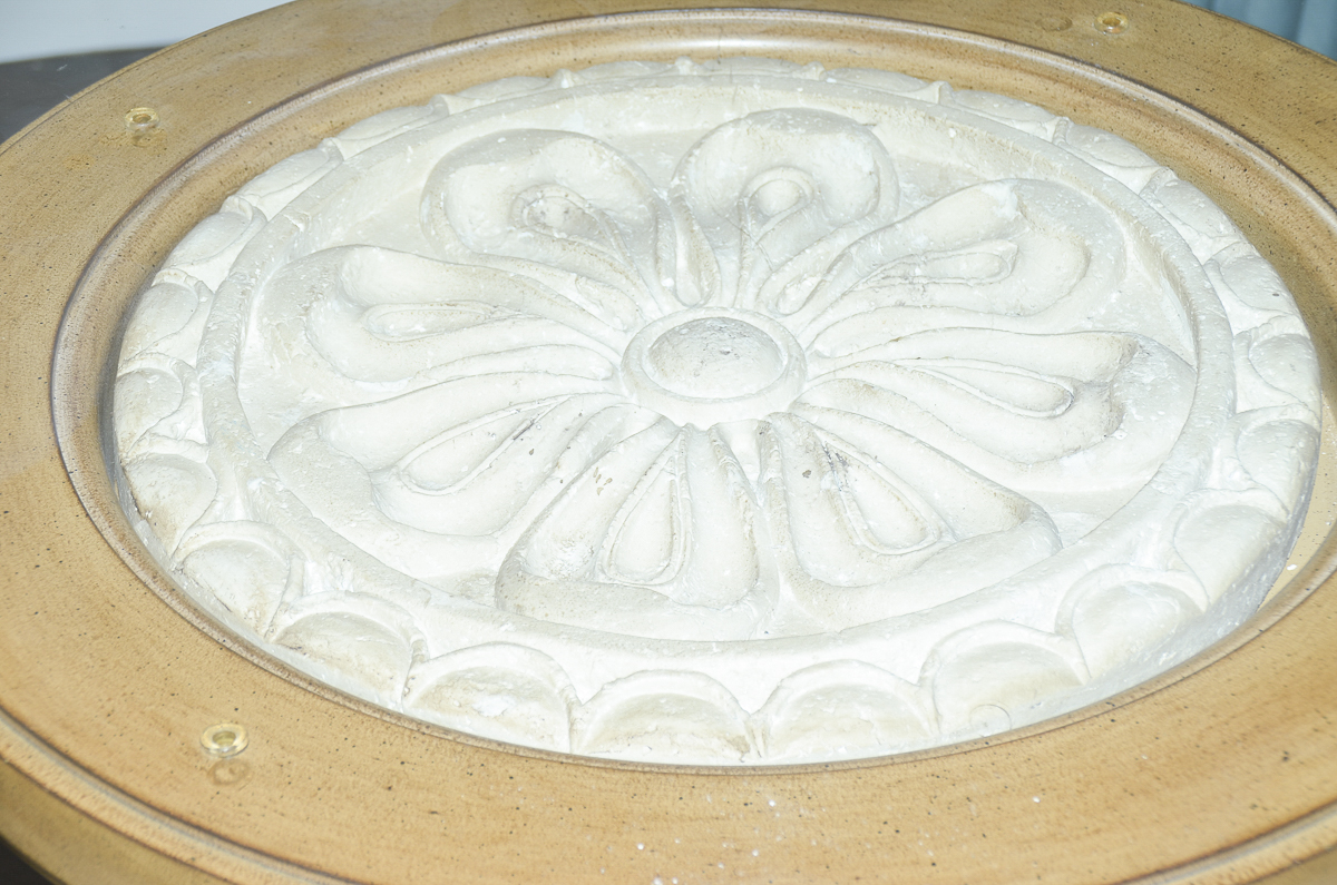 Glass Top Pedestal Dining Table