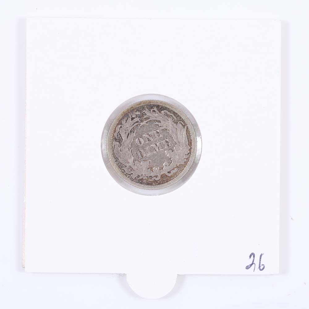 1890 Seated Liberty Dime