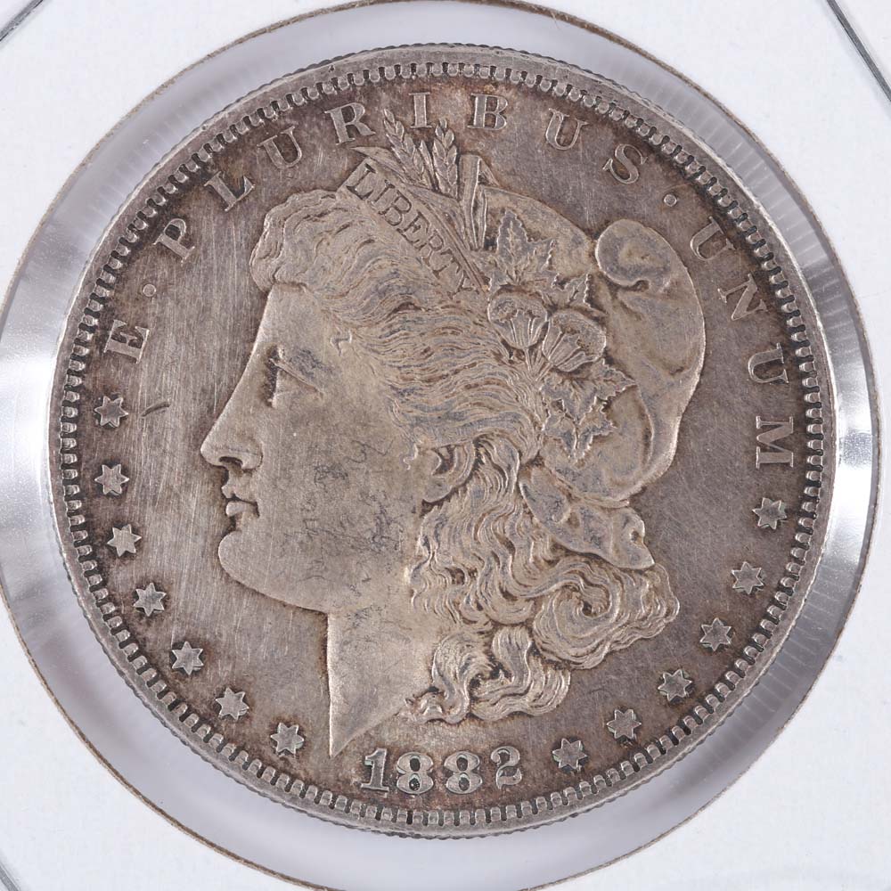 1882-S Morgan Silver Dollar