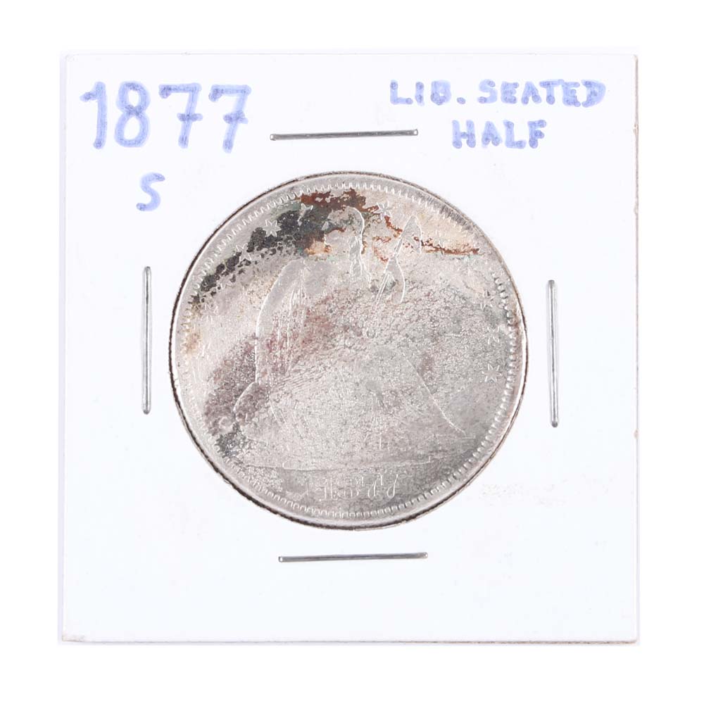 1877-S Seated Liberty Half Dollar