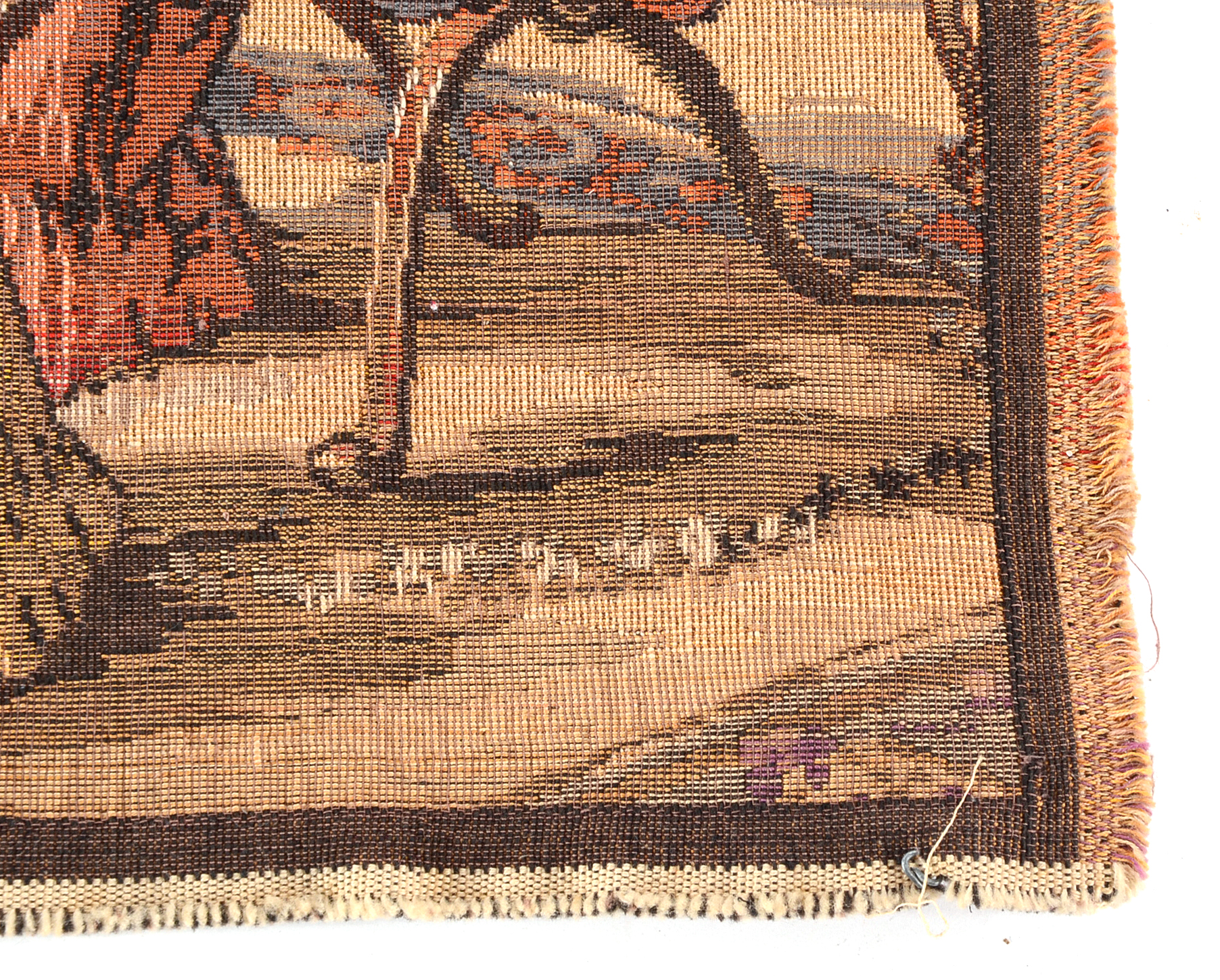 Vintage Venitian Style Machine Woven Tapestry Panels