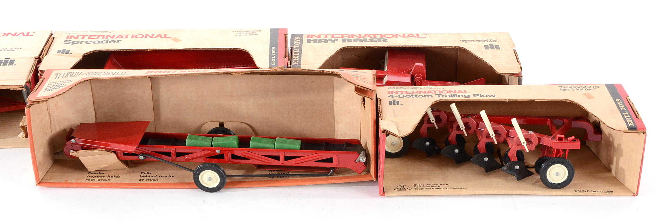 Ertl 1/16 Scale International Farmall Tractor and Accessories