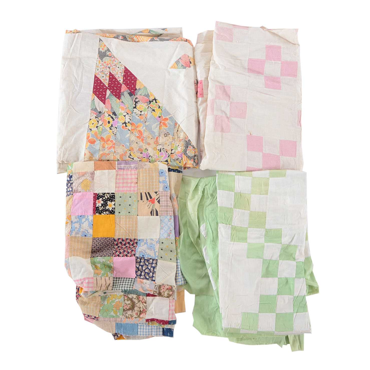 Vintage Patchwork Quilt Toppers