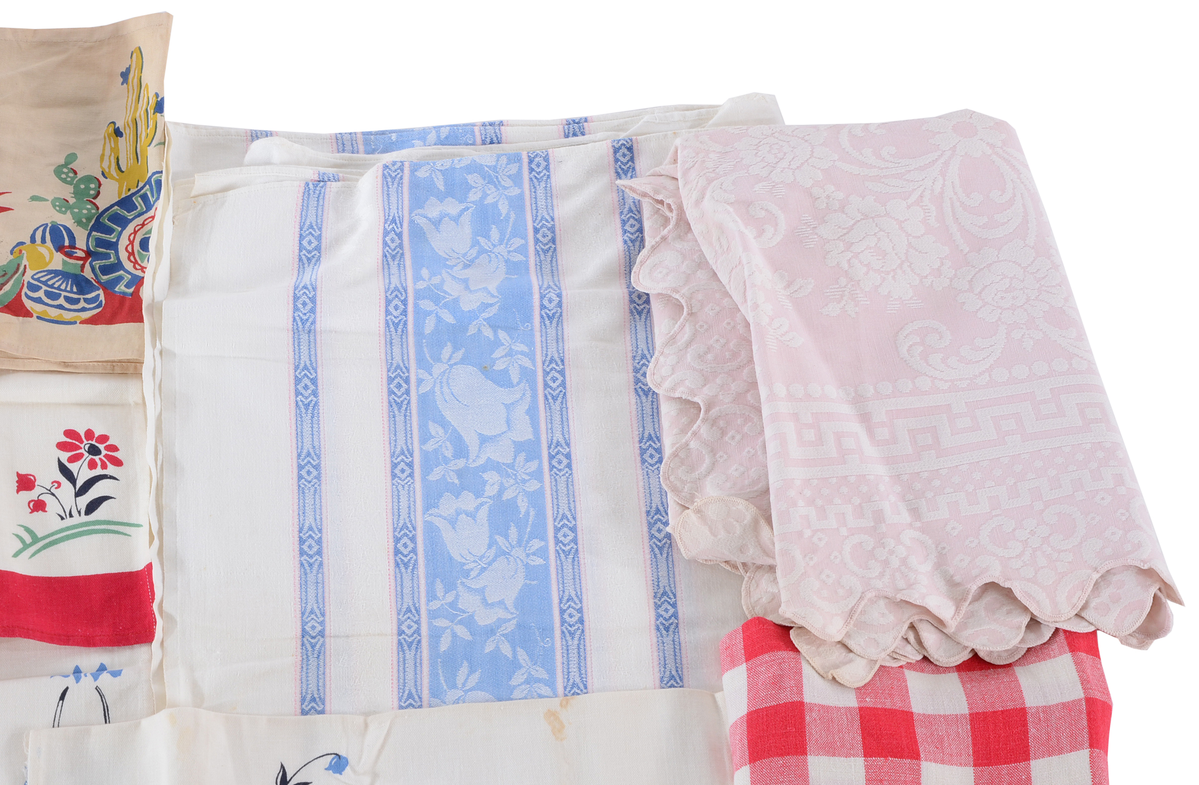 Vintage Bedding and Table Linens