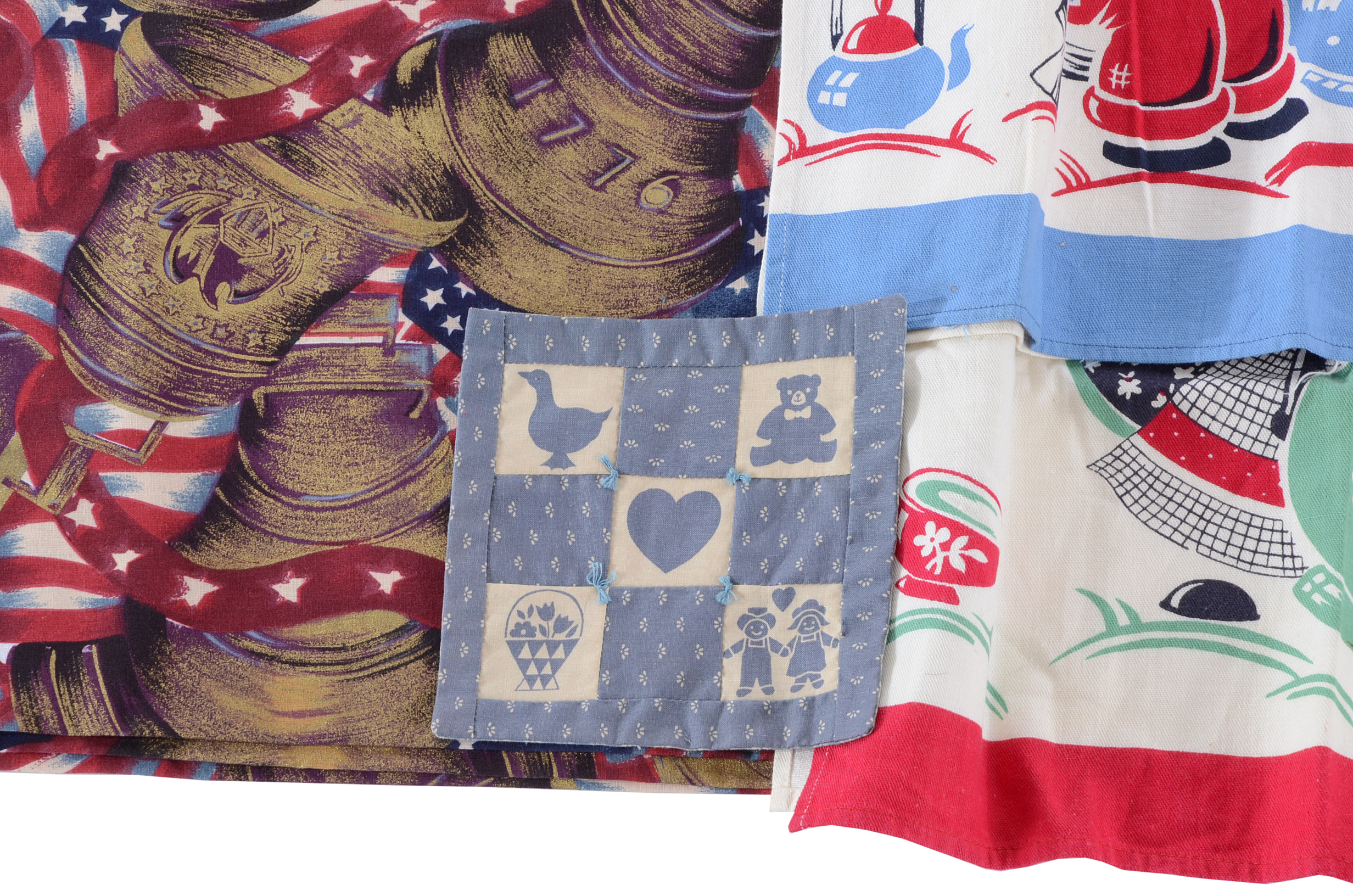 Vintage Bedding and Table Linens