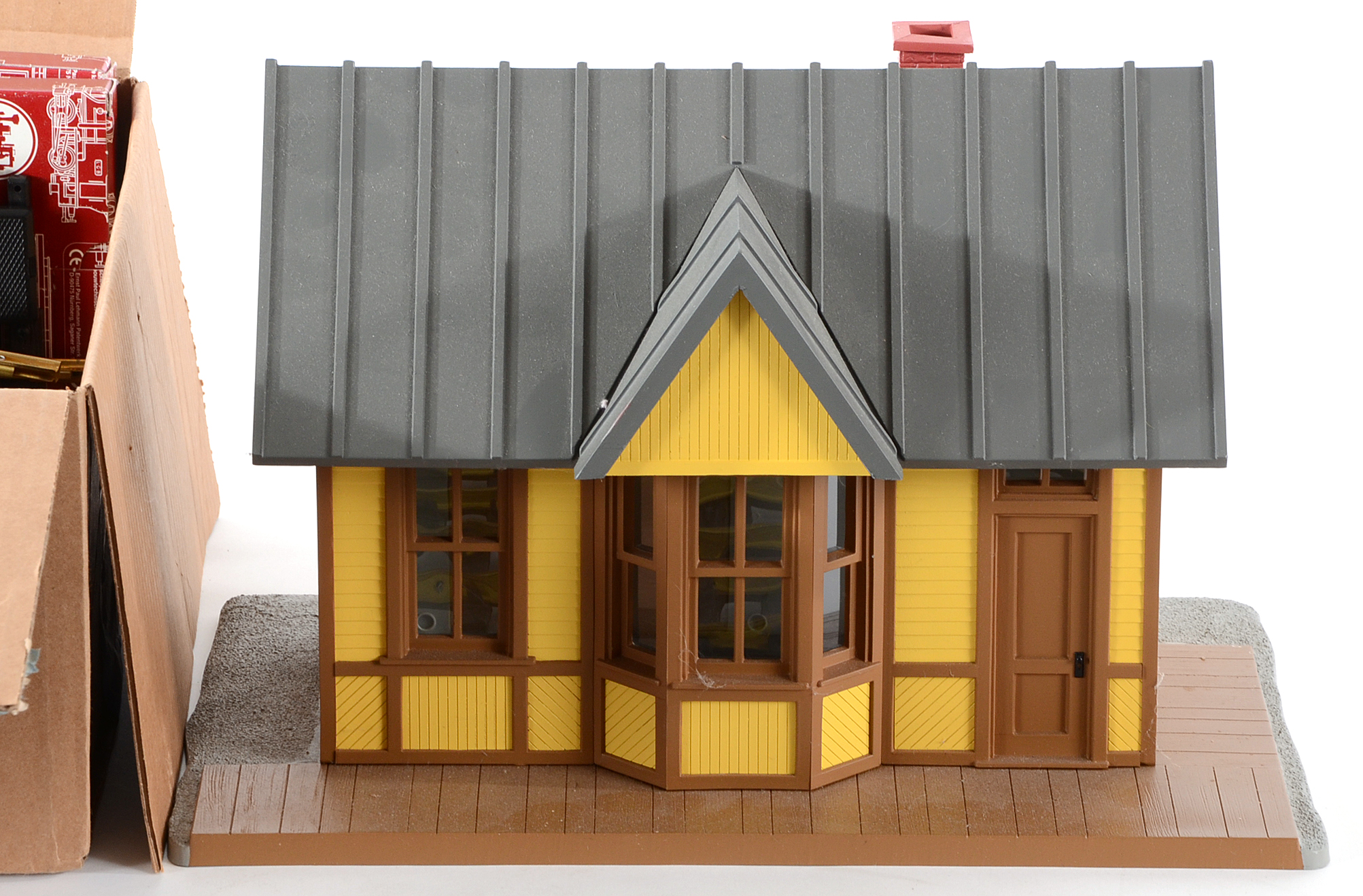 Collection of G Gauge Garden Scale Model Train Track and Depot