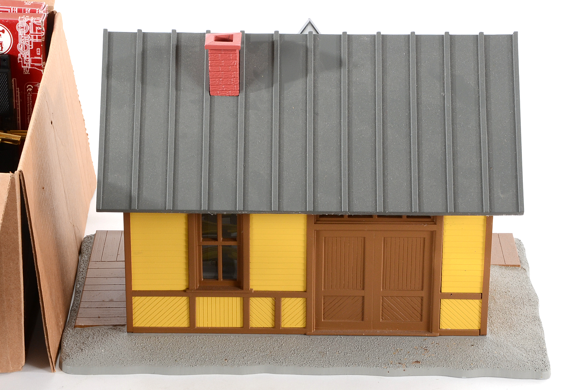 Collection of G Gauge Garden Scale Model Train Track and Depot