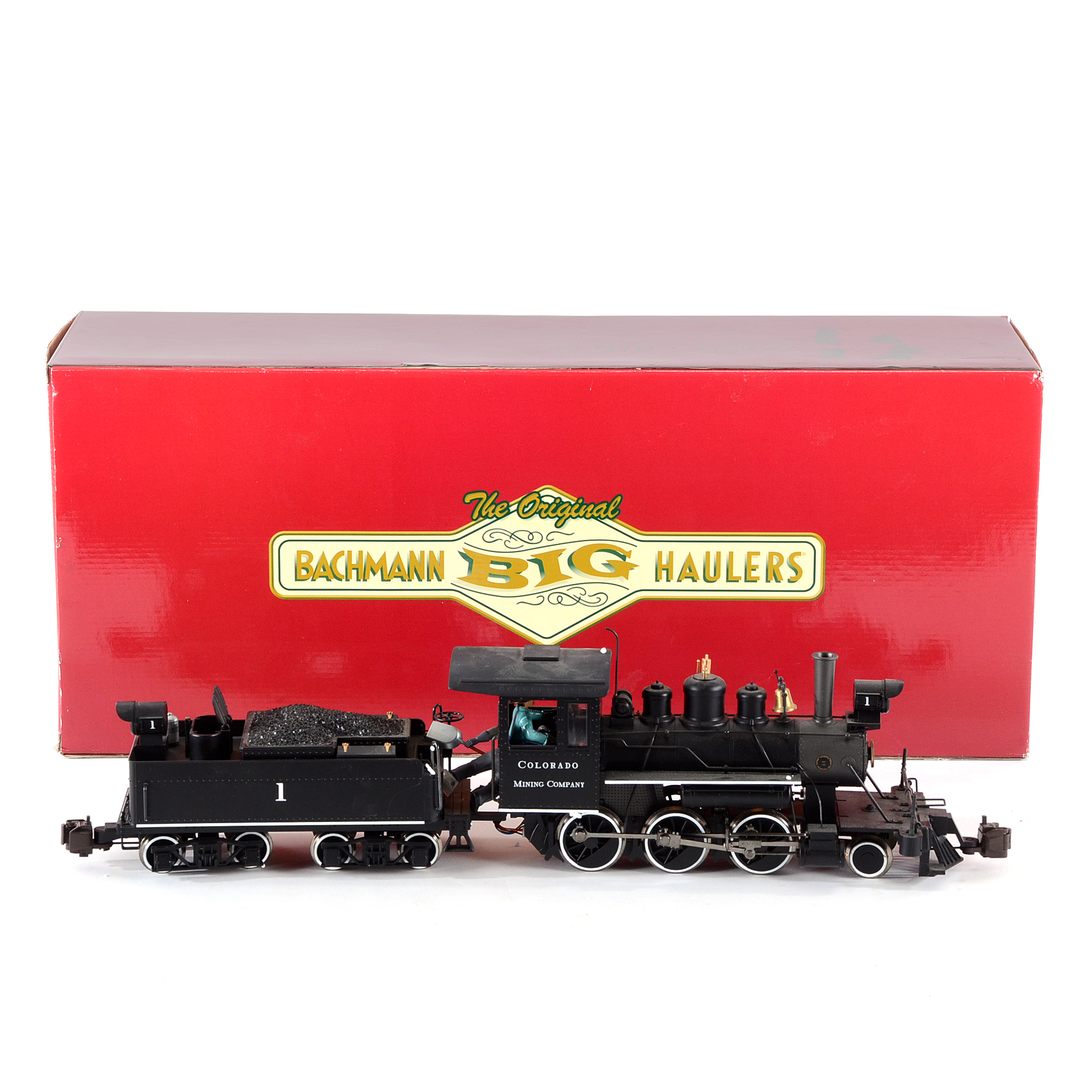 Bachmann G Scale  Colorado Mining Co. Baldwin 2-6-0 Mogul Locomotive and Tender