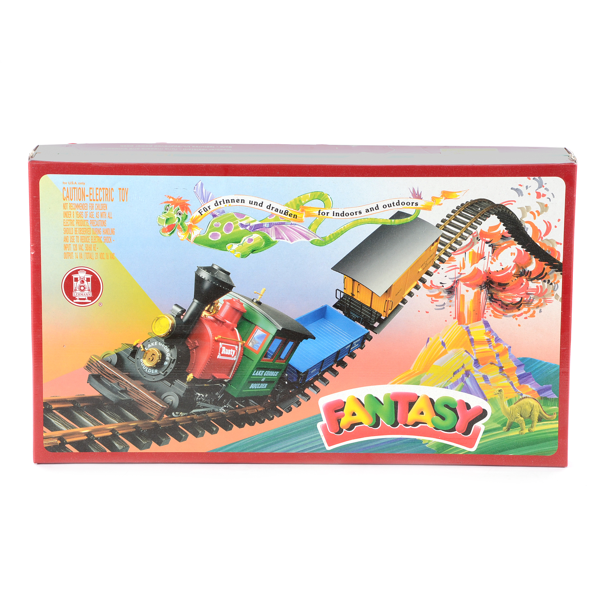 Lehmann Gross Bahn Garden Scale Fantasy Lake George & Boulder Train Set