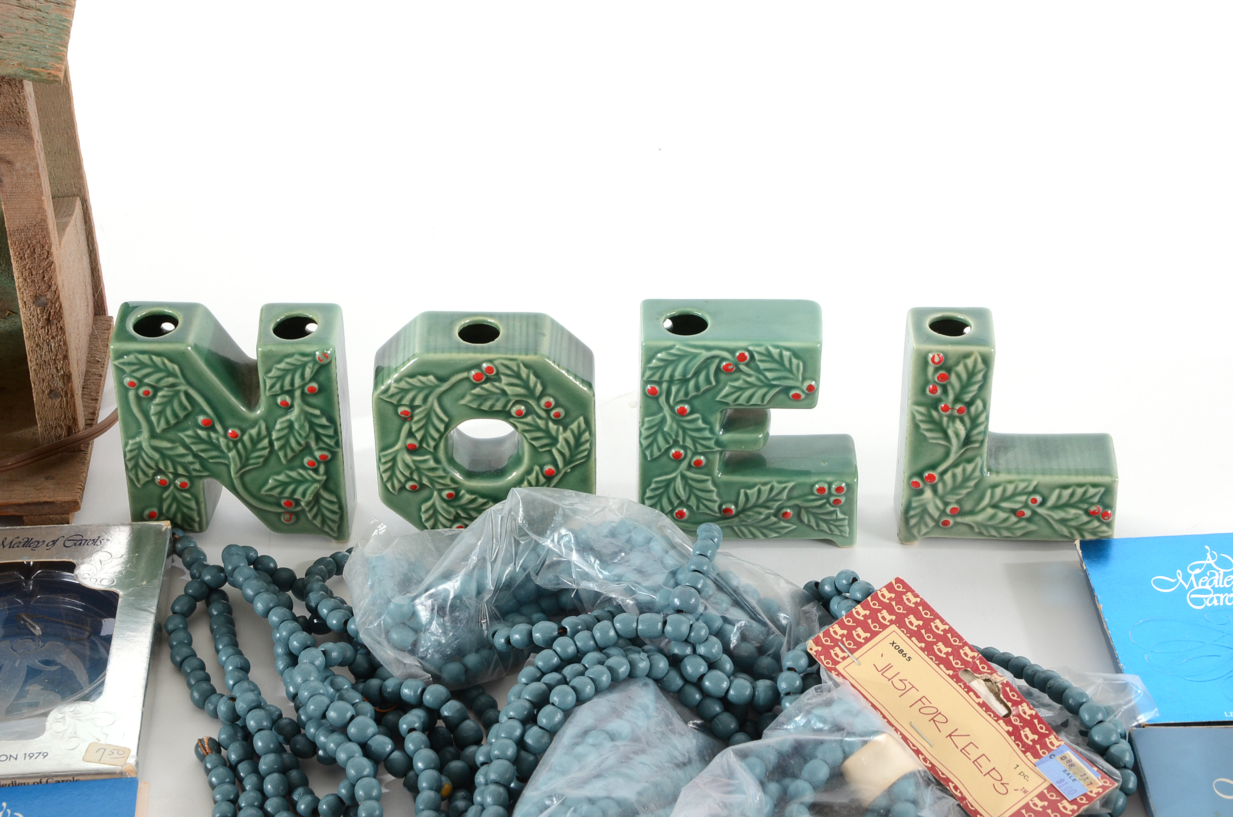 Vintage Christmas Holiday Ornaments and Decorations