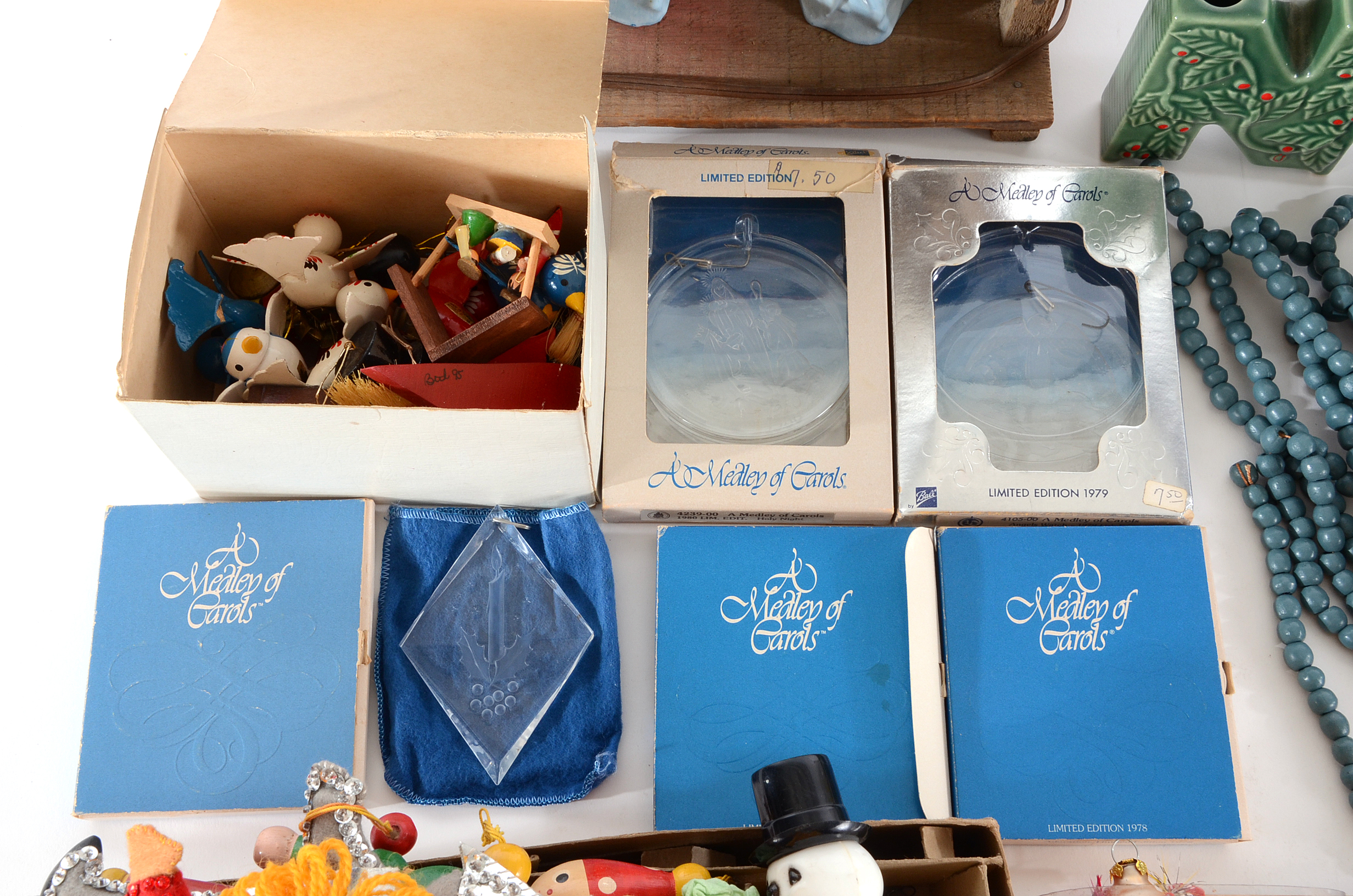 Vintage Christmas Holiday Ornaments and Decorations