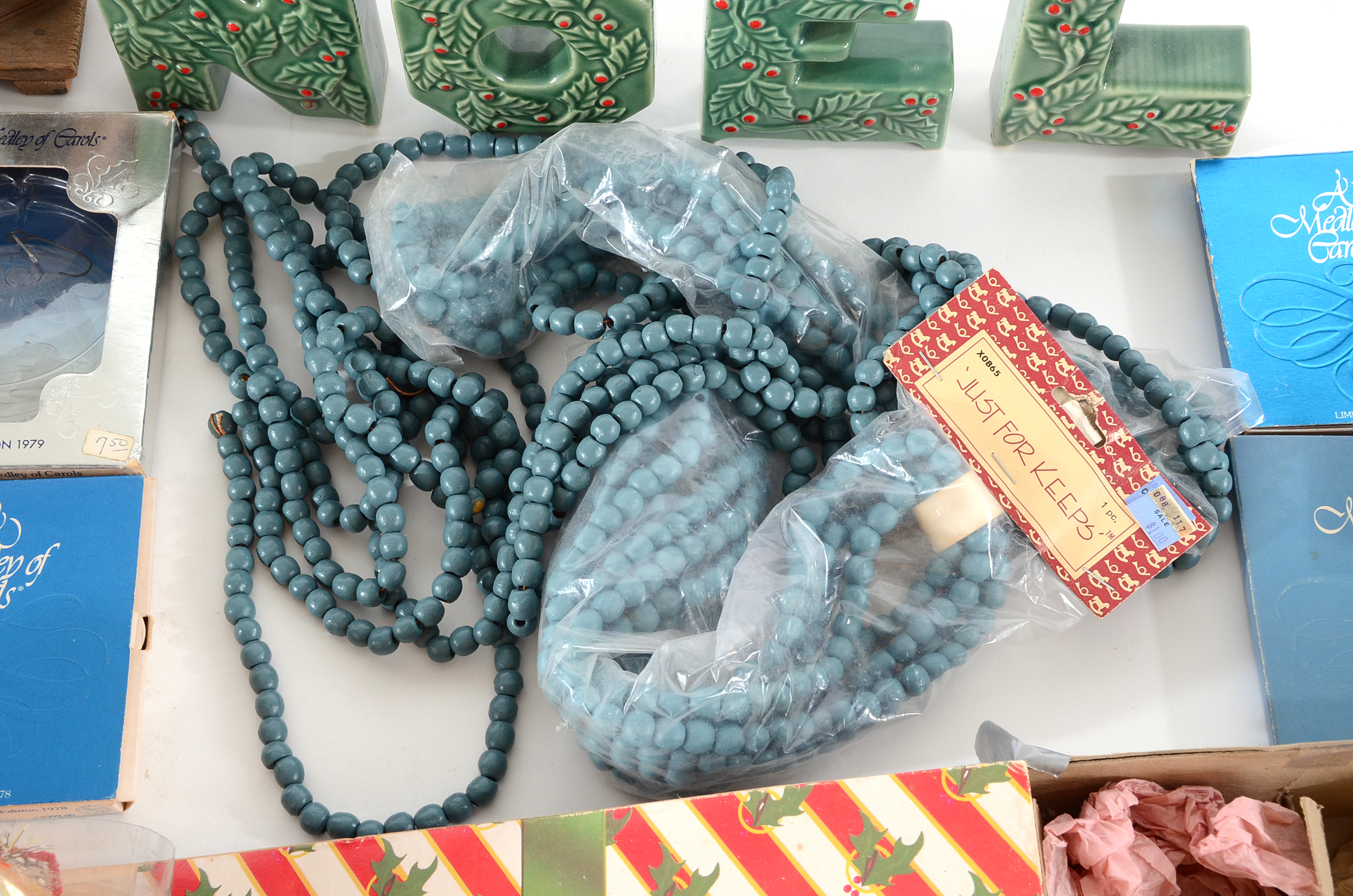 Vintage Christmas Holiday Ornaments and Decorations