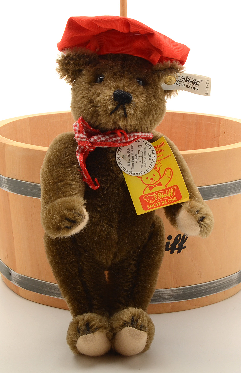 Steiff Rub-A-Dub-Dub Bears in a Tub