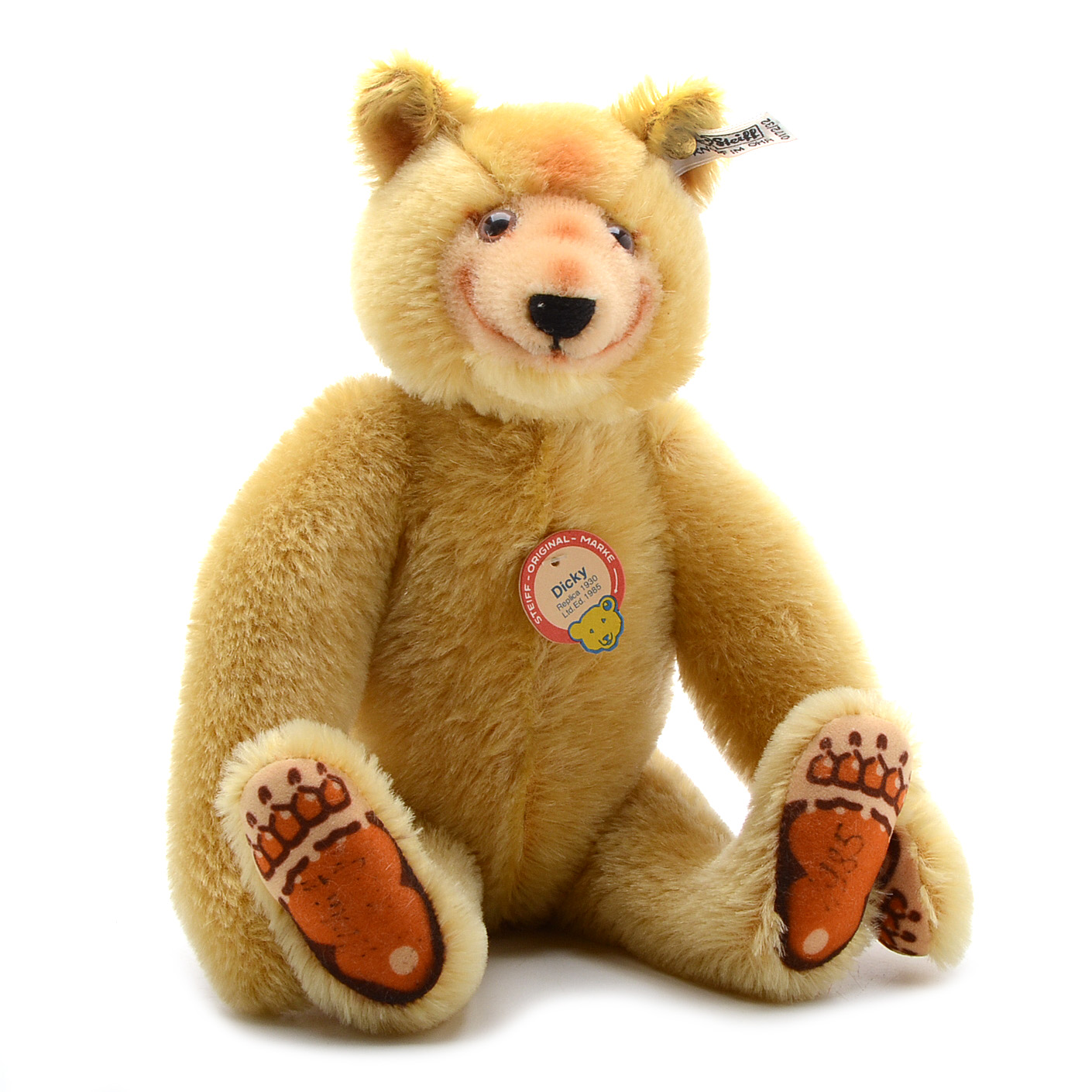 1985 Steiff Limited Edition Replica of "Dickey" Bear