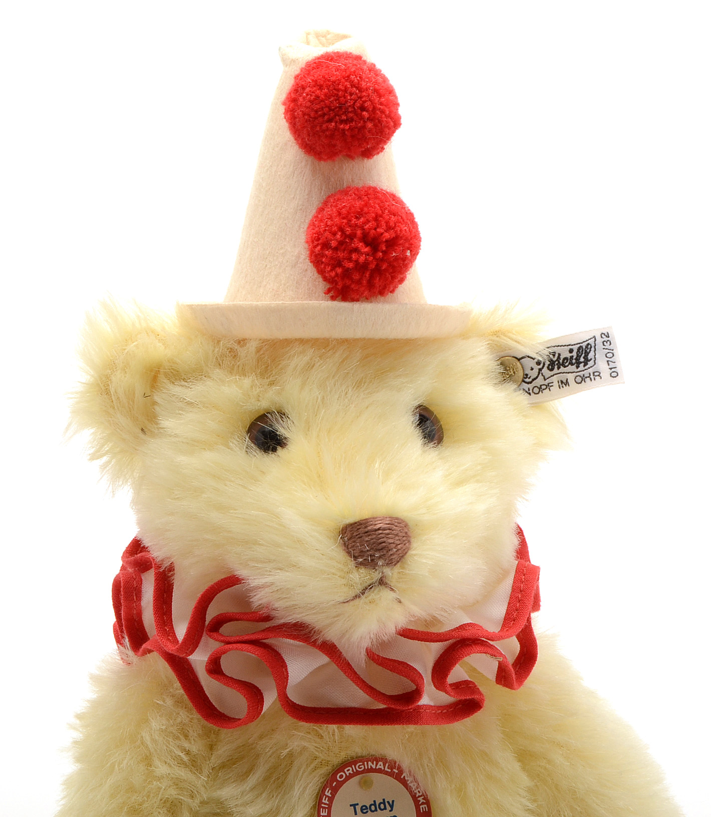 1986 Steiff Limited Edition "Teddy Clown" Doll